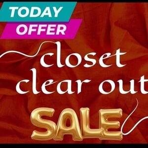 Closet Clear Out 💕⛵️💕